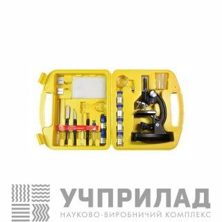 Мікроскоп шкільний (набір в кейсі)