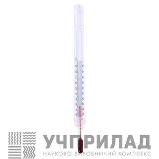 Термометр рідинний (0...+100°С)