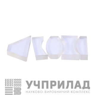 Набір призм дисперсійних (5 шт.), акрил