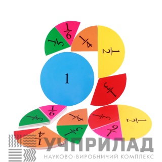 Магнітний набір "Частки та дроби"