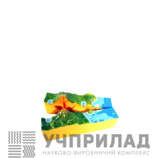 Модель розбірна "Будова вулкану"